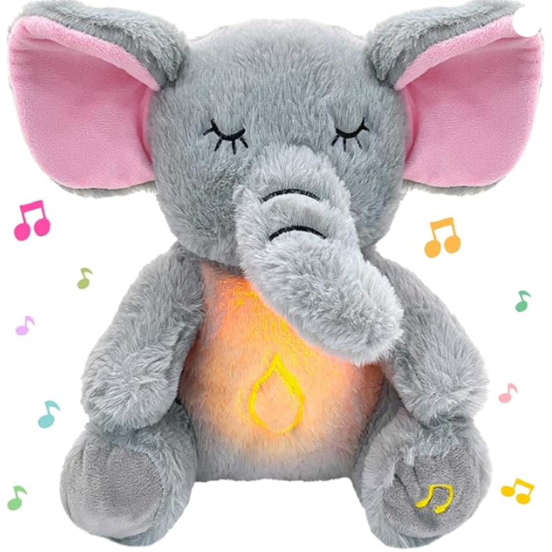 Peluche de Elefante con Respiracion Anti Ansiedad