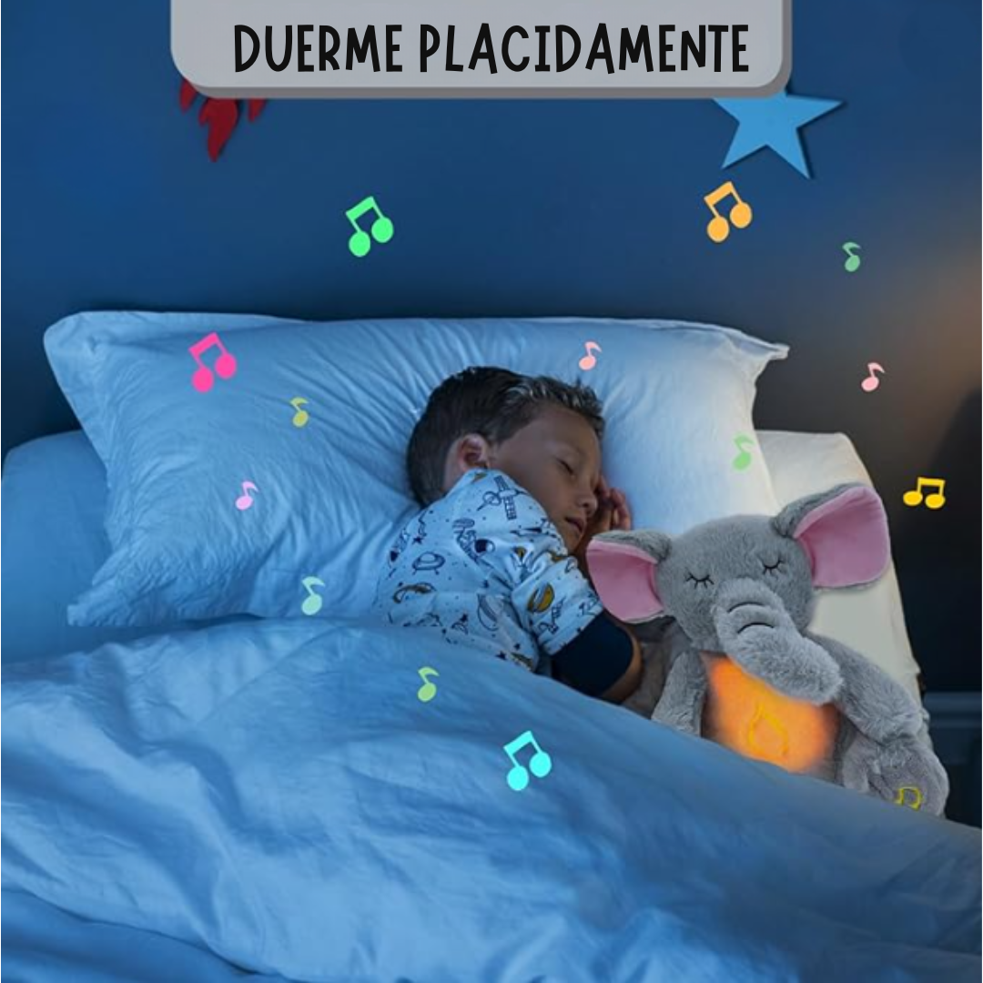 Peluche de Elefante con Respiracion Anti Ansiedad